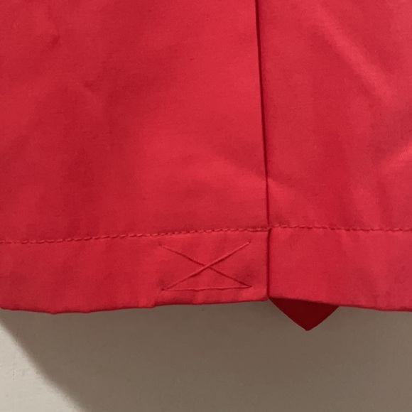 Express Belted Coral Trench Coat XS - Picture 9 of 11